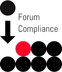 Logo forum compliance